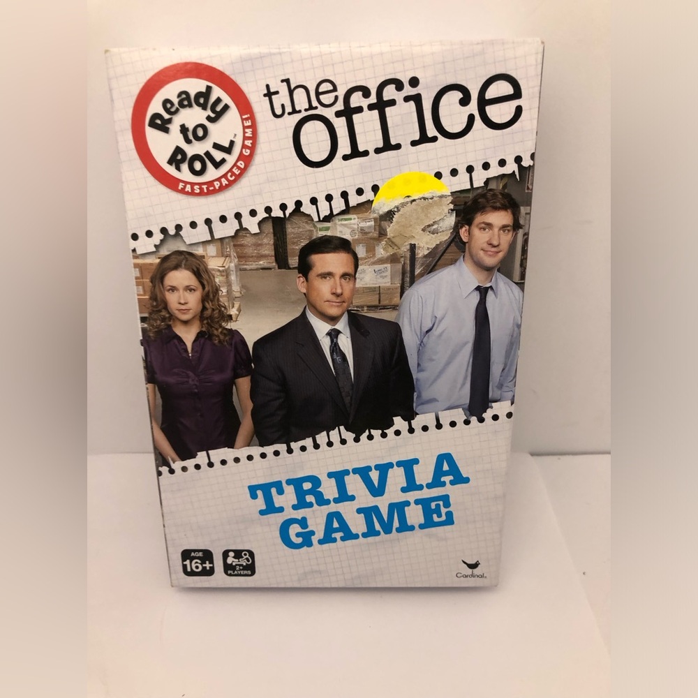 :he Office TV Show Trivia Game 2+ Players Ages 16+ Cardinal Ready to Roll Games